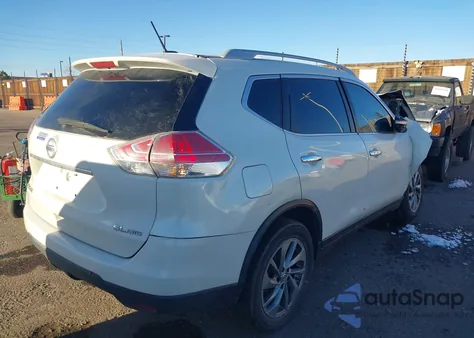 2015 Nissan Rogue Sl из США, поврежденный, VIN 5N1AT2MV3FC848647